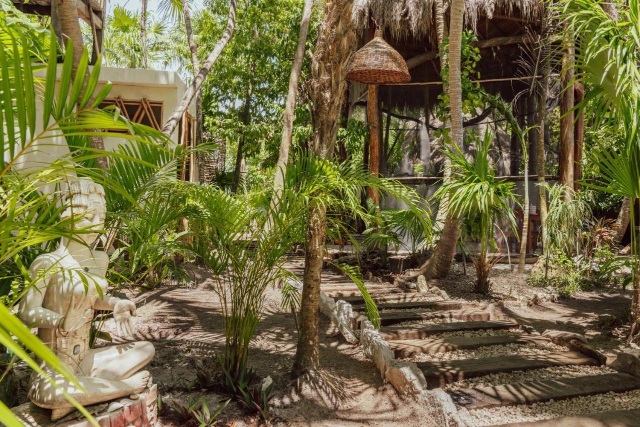 Yaxchen Tulum Cabanas & Cenote Bagian luar foto