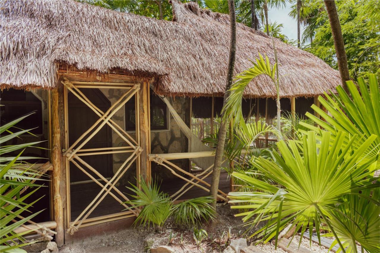 Yaxchen Tulum Cabanas & Cenote Bagian luar foto