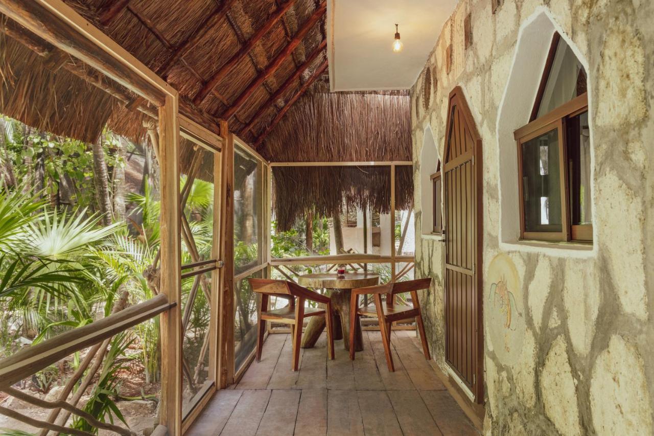 Yaxchen Tulum Cabanas & Cenote Bagian luar foto