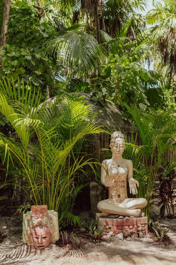Yaxchen Tulum Cabanas & Cenote Bagian luar foto