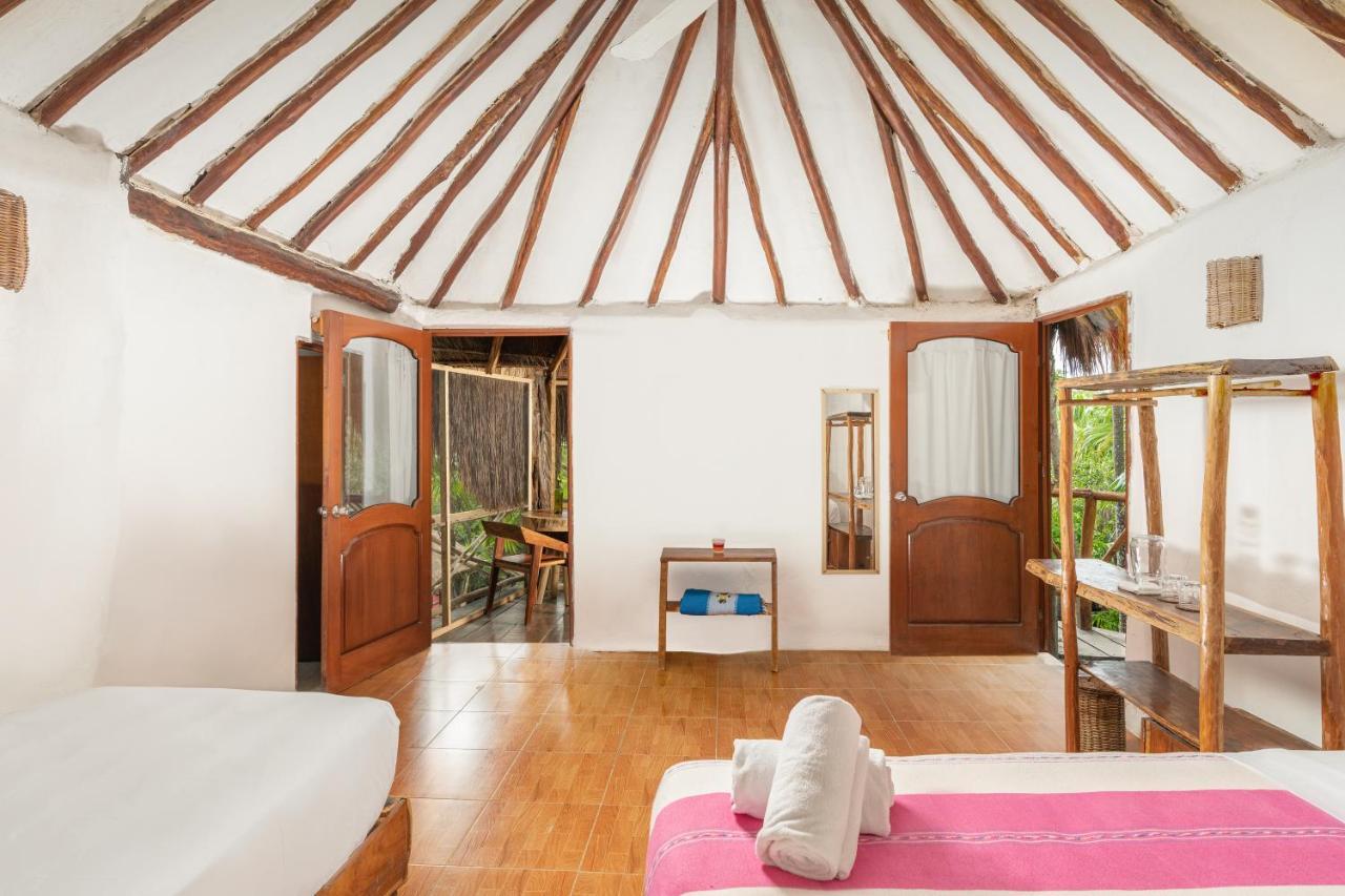 Yaxchen Tulum Cabanas & Cenote Bagian luar foto