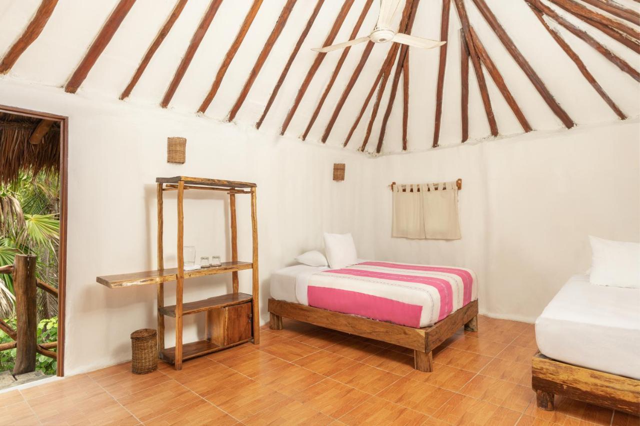 Yaxchen Tulum Cabanas & Cenote Bagian luar foto