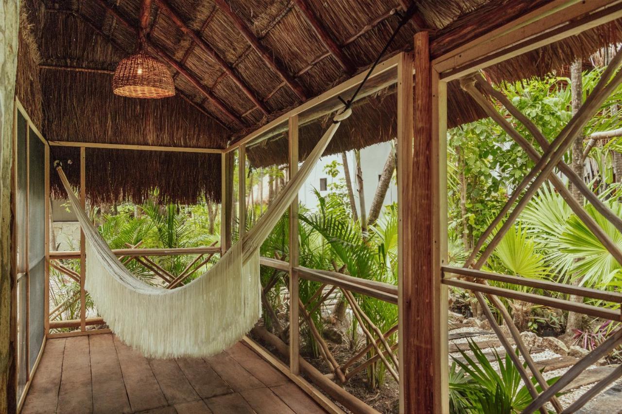Yaxchen Tulum Cabanas & Cenote Bagian luar foto