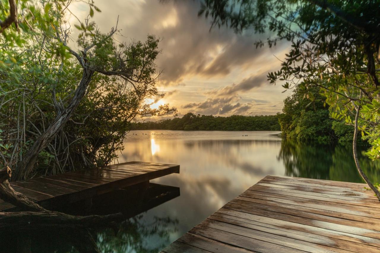 Yaxchen Tulum Cabanas & Cenote Bagian luar foto