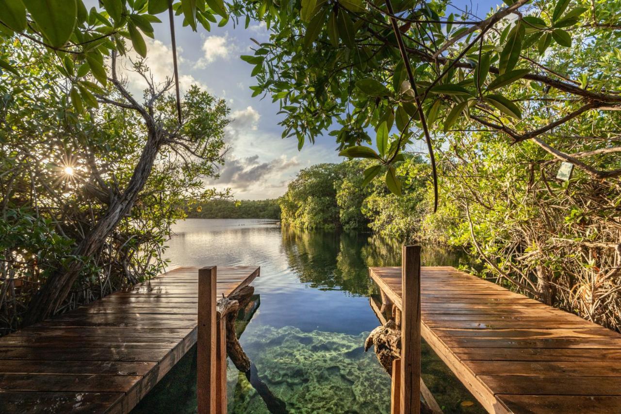 Yaxchen Tulum Cabanas & Cenote Bagian luar foto